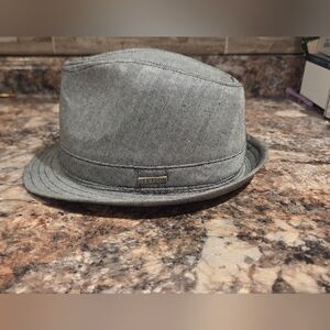 Stetson Fedora Herringbone 150TH Anniversary Collection Large Excellent